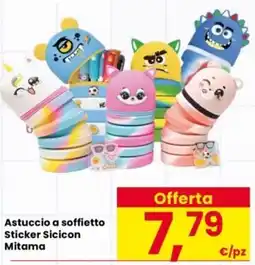 Interspar Astuccio a soffietto Sticker Sicicon Mitama offerta