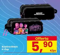 Interspar Bustina Black K-Pop offerta