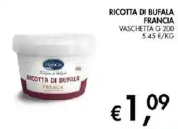 Coal Ricotta di bufala Fresca Franca offerta
