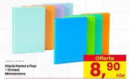 Interspar Diario Pastel e Fluo Monocromo offerta