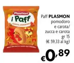 Eurospesa Paff PLASMON offerta
