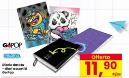 Interspar Diario datato - diari assortiti Go Pop offerta
