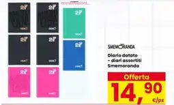 Interspar Diario datato Smemoranda offerta