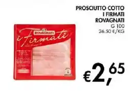 Coal Prosciutto cotto i Firmati Rovagnati offerta