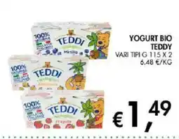 Coal Yogurt bio Teddy offerta
