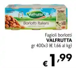 Eurospesa Fagioli borlotti Valfrutta offerta