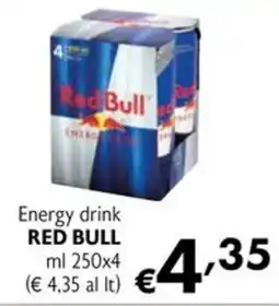 Eurospesa Energy drink Red Bull offerta