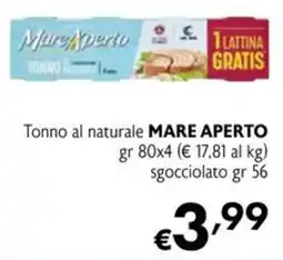 Eurospesa Tonno al naturale Mare Aperto offerta