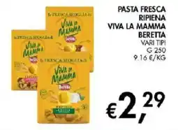 Coal Pasta fresca ripiena Viva la Mamma Beretta offerta