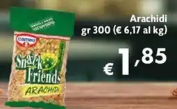 Eurospesa Snack Friends Arachidi offerta