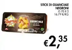 Coal Stick di guanciale Negroni offerta