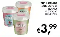 Coal Buf il gelato con latte di bufala offerta