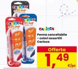 Interspar Penna cancellabile Carioca offerta