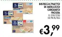 Coal Bistecca/filetto di merluzzo grigliato Frost offerta