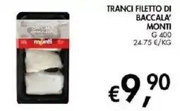 Coal Tranci filetto di baccalà Monti offerta