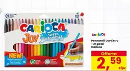 Interspar Pennarelli Joy Extra Carioca offerta