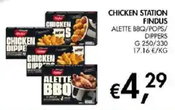 Coal Chicken Station Findus Alette BBQ/Pop/Dippers offerta