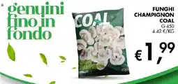 Coal Funghi champignon Coal offerta