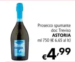Eurospesa Prosecco spumante doc Treviso Astoria offerta
