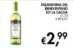 Coal Falanghina del Beneventano IGT La Caccia offerta