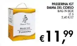 Coal Dama del Corso Passerina offerta