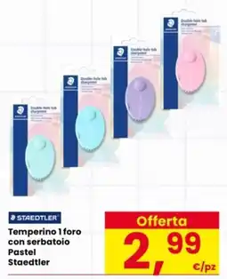 Interspar Temperino 1 foro con serbatoio Pastel Staedtler offerta