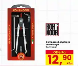 Interspar Compasso balustrone con allunga Koh I Noor offerta