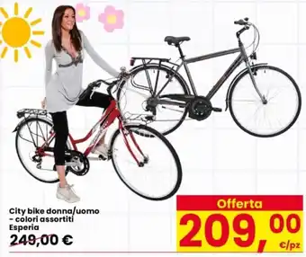 City bike donna/uomo Esperia
