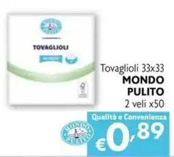 Eurospesa Tovaglioli Mondo Pulito offerta