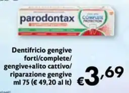 Eurospesa Dentifricio gengive parodontax offerta