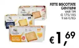 Coal Fette biscottate Gentilini offerta