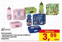 Interspar Set merenda Kasaviva offerta