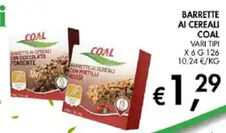 Coal Barrette ai cereali Coal offerta