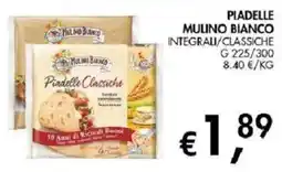 Coal Piadelle classiche Mulino Bianco offerta