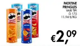 Coal Patatine Pringles vari tipi offerta