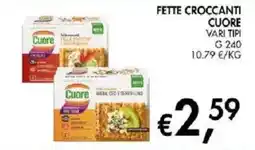 Coal Fette croccanti Cuore offerta