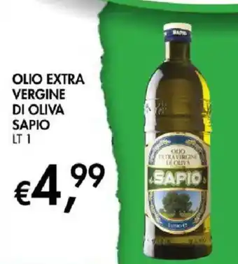 Olio extra vergine di oliva Sapiro