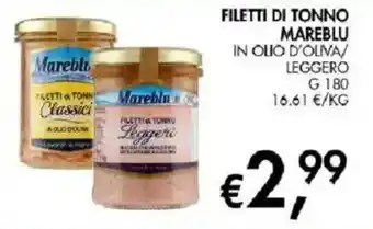 Filetti di tonno Mareblu