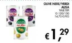 Coal Olive nere/verdi Alisa offerta