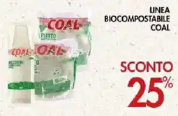 Coal Linea biocompostabile Coal offerta