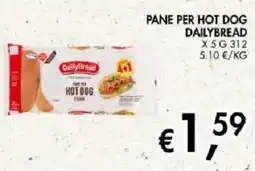 Coal DailyBread Pane per hot dog offerta