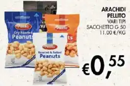 Coal Arachidi Pellito offerta