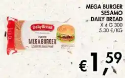 Coal DailyBread pane per Mega Burger offerta