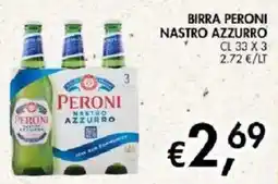 Coal Peroni Nastro Azzurro offerta
