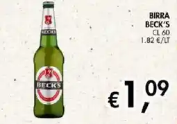 Coal Birra Beck's offerta