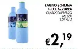 Coal Bagno schiuma Felce Azzurra offerta