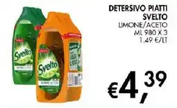 Coal Detersivo piatti Svelto offerta
