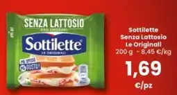 Interspar Sottilette Le Originali Senza Lattosio offerta