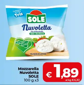 Mozzarella Nuvoletta SOLE