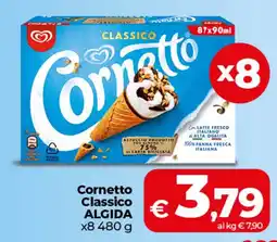 Coop Radenza Cornetto Classico Algida offerta